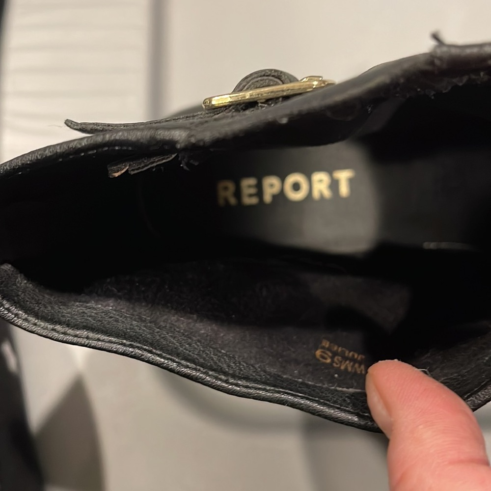 Report black ankle boots - Picture 6 of 8